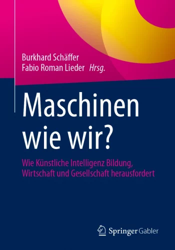 Schäffer; Lieder (Hrsg.) Maschinen wie wir (Springer, 2025)